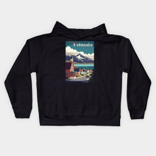 Ushuaia, Norway, travel Kids Hoodie